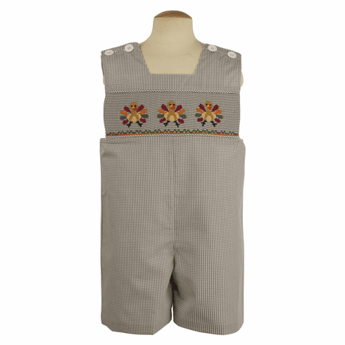 Sweetest Little Baby Turkey Shortall.