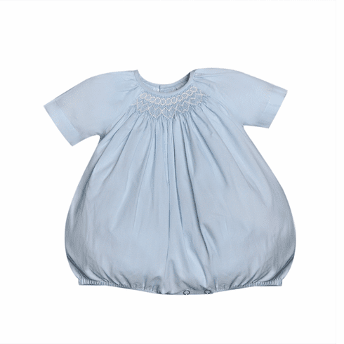 Sweetest Little Baby Whitney Boy Bubble-Blue.