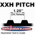 1000XXH100 TIMING BELT. 1-1/4" Pitch (1 x 100in PL),