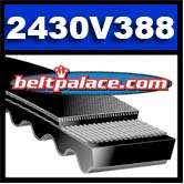 2430V388 Multi-Speed Belt, Industrial Grade.