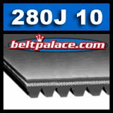 Fenner / Dunlop Mehrrippenriemen 711PJ/280J – J-Profil, 2,34 Mm, 711 Mm / 28″ Länge