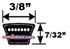 3L510 FHP V-Belt