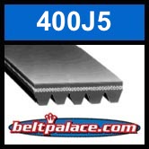 400J5 Poly-V Belt, Metric 5-PJ1016 Motor Belt.