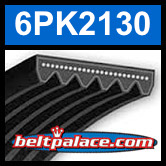 Bando 6PK2130 Automotive Serpentine Belt