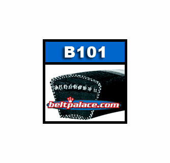 B101 V-BELT. 104 inch V Belt, Industrial V-Belt, B-101 Bando