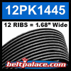 12PK1445 Automotive Serpentine (Micro-V) Belt 12PK1445 Automotive Serpentine (Micro-V) Belt