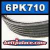 BANDO EPDM 6PK710. BANDO EPDM 6PK710.