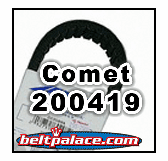 Comet Industries Belt 200419 (A-DF) Go Kart Belt, Comet 883-70