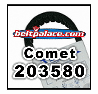 U　38 GO KART MINI BIKE SYMETRICAL DRIVE BELT COMET 203580 203580A 884