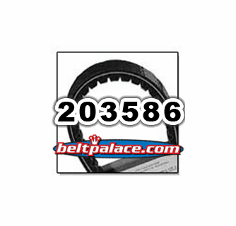 COMET 203586 (A-DF) Go Cart Belt | Mini-Bike belt 203586