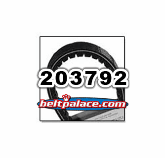  Go Cart belt - Comet 203792 (A-DF) Go Kart Belt, Comet 40/44