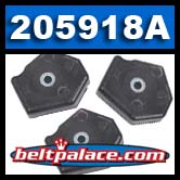 Comet 205918A 3-Pack. Comet Industries 205918 Activator Pucks for 94C Duster Centrifugal Clutch System (Smooth Cover). 