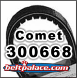 ¥am belt black yam comet magazine Comet Industries 300621-C CVT Belt, Comet 500/858 Series. Belt