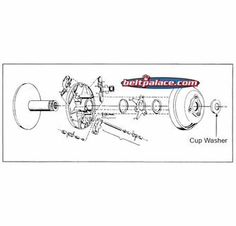 Comet 302469C Primary Clutch. Comet 1195 Series drive clutch