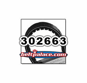 COMET 302663c Comet Industries belt replacement for Salsbury UTV