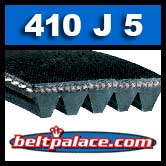 410J5 Poly-V Belt, Metric 5-PJ1041 Motor Belt.