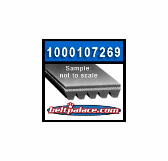 Horizon 1000107269 Motor Drive Belt. Horizon Models T90 T100 725T
