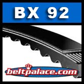 BX92 Power King Cog (TriPower) Molded Notch V-Belts: BX Series