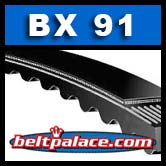 BX91 Power King Cog Molded Notch V-Belts: BX Series