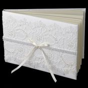 Lace Guest Book 800