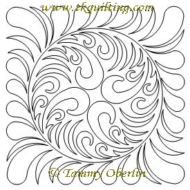 2398H Rooster Tail Feather Wreath 16 Block