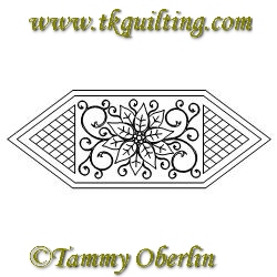 2762D Pointsettia Table Runner 18-48