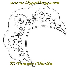 Rose Swag Border 1 Corner 2