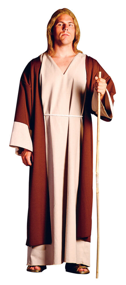 Lacey Adult Costume Beard & Mustache Set - One Size Fits Most - Biblical, Santa, Pirate