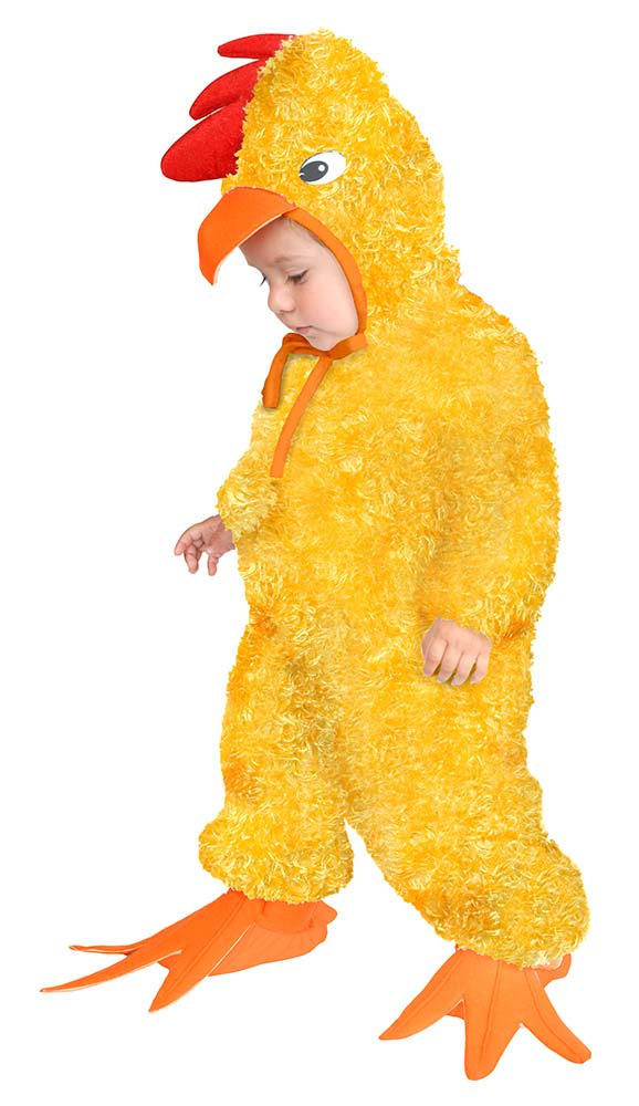 Child/Toddler Plush Yellow Chicken Deluxe Costume Candy Apple — free download