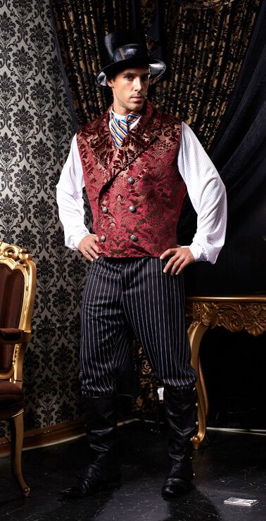 Deluxe Plus Dr. Holmsby Victorian Steampunk Costume - Candy Apple Costumes