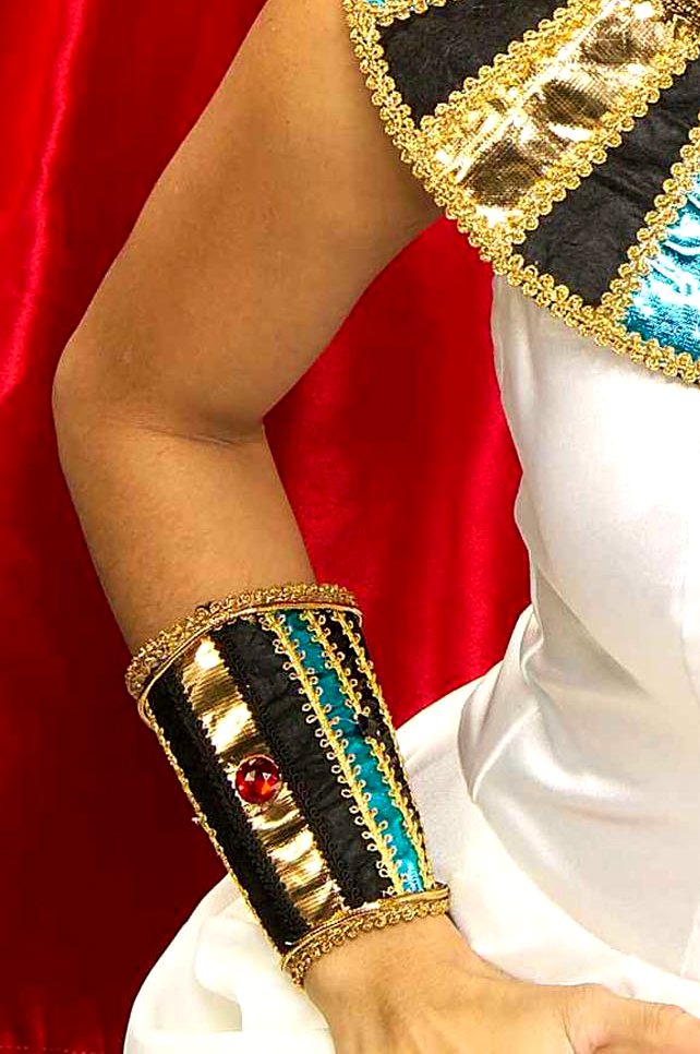 Egyptian Wrist Cuffs Candy Apple Costumes