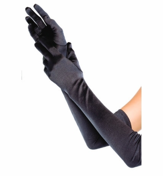Extra Long Satin Gloves - More Colors - Candy Apple Costumes