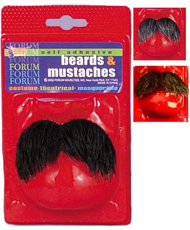 Literate Full Mustache - More Colors