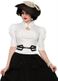 Women's 1940's Bombshell Blouse, Size M/L