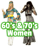 RG Costumes Women's 70's Sweet Heart Halloween Costume - Bell Sleeve Top & Bell Bottom Pants Set, Includes Headband 6 thumbnail image