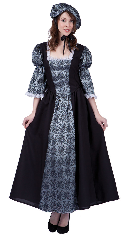 Women's Colonial Lady Charlotte Costume Candy Apple Costumes Adult