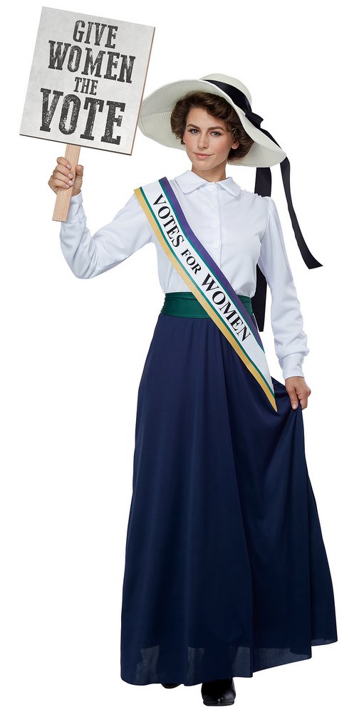 Women s American Suffragette Costume Candy Apple Costumes Heroes In 