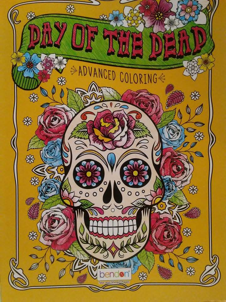 Advanced Coloring book Day Of The Dead