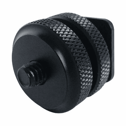 1/4"-20 Tripod Screw to Flash Hot Shoe Adapter