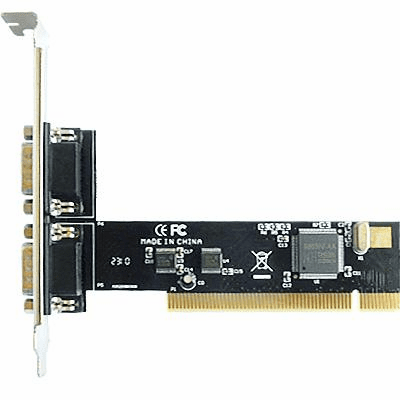 2 Port PCI RS232 Serial Adapter Card