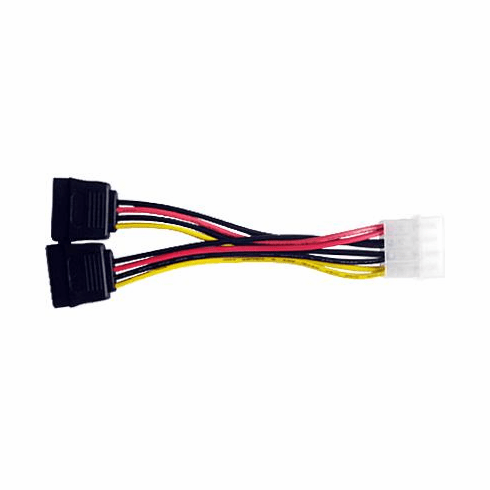 2 SATA Internal Power Splitter Cable Power adapter