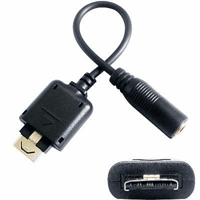 3.5MM Headphone Audio Adapter for LG KG90 KP100 KP500 KS360