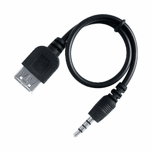 3.5mm Male to USB Female Audio Cable