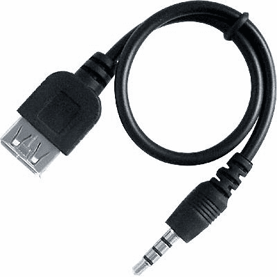 3.5mm Male to USB Female Audio Cable