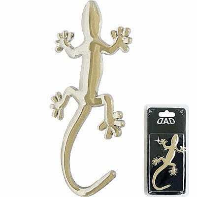 3D Gecko Car Vinyl Decal Sticker