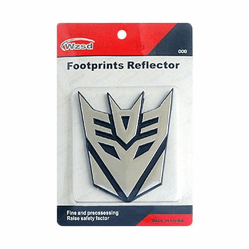3D Transformers Decepticon Car Vinyl Decal Sticker