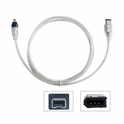 4-pin to 6-pin i-Link Cable for JVC Camcorder