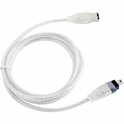 4-pin to 6-pin IEEE 1394 Cable for Canon Camcorder