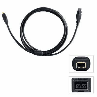 4-pin to 9-pin i.Link(IEEE 1394) Cable for Panasonic Camcorder