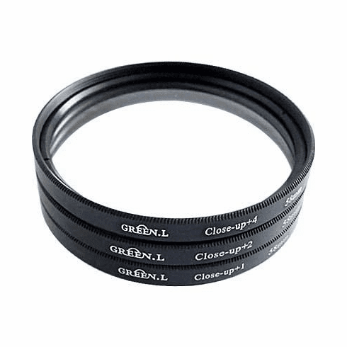 58mm 3 Pieces Close-Up Lens Set (+1 +2 +4)